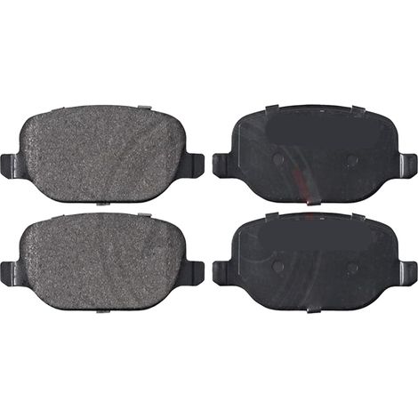 KIT PASTIGLIE FRENO POSTERIORI compatibile con Alfa Romeo BRERA / PASTIGLIE FRENANTI AUTO OEM 37317  37317, / SOSTITUZIONE DIRETTA / BASSA POLVERE / SILENZIOSO (1/4)