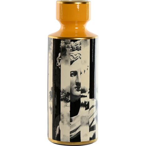 Jarron Porcelana 14X14X39,5 Amarillo (1/3)