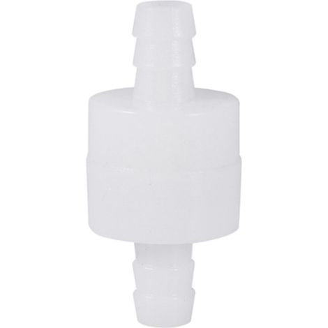 8-mm-Inline-Rückschlagventil für Kraftstoffe, Öle, Wasser, Gase und Luft, Einwegventil, langlebig