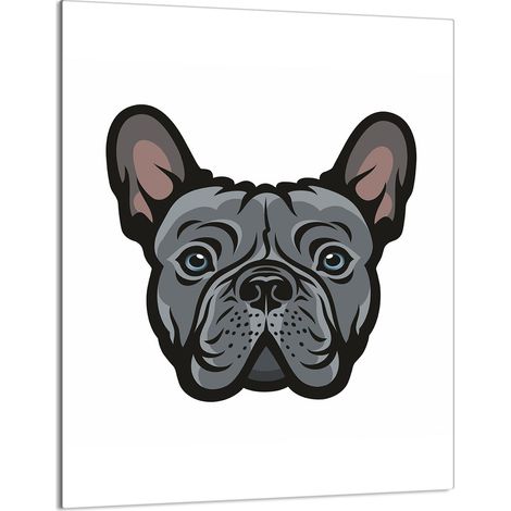 Glasschneidebrett 40x52 Hund