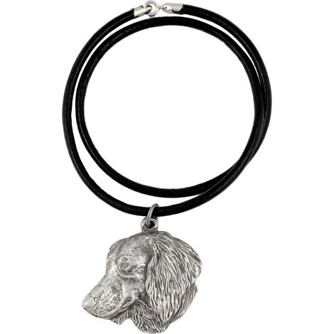 Bassotto IV - collana con ciondolo placcato in argento per gli amanti dei cani, gioiello unico di Art-Dog (1/5)