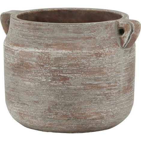 Siena Hydria Pot - Ceramic - L18 x W21 x H15 cm - Brown