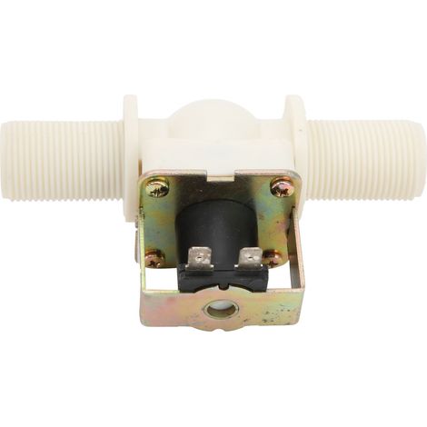 Elektromagnetisches Ventil NC Messing Nylon Magnetventil Einlassschalter für Reinstwasser/Leitungswasser G3/4 DC24V (1/5)