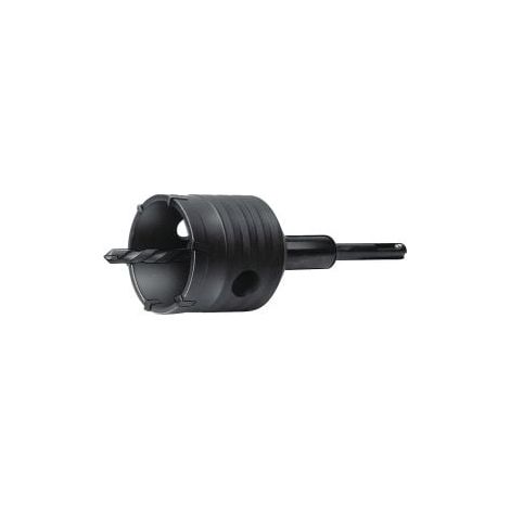 Couronne de forage D.68mm Longueur totale 180mm pour boîtes de dérivation SDS-plus TECWERK (1/3)