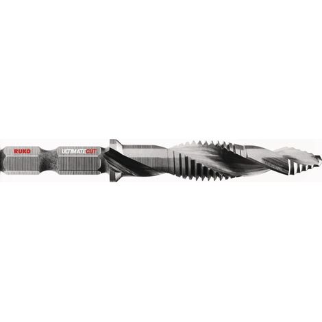 RUKO Kombigewindebohrer-Bit ULTIMATECUT M6HSS 6