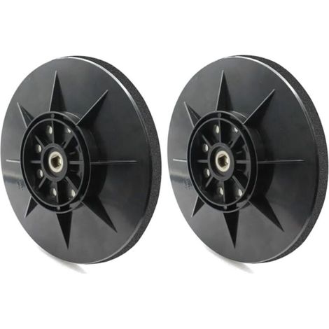 Lot de 2 Patin de ponçage auto-agrippant compatible avec Einhell TC-DW 225 TE-DW pour disques de ponçage de 225 mm pour ponceuse à cloison sèche (1/5)