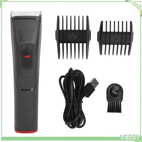 Tondeuse à cheveux - FAFEICY - Sans fil - Rechargeable USB - 1500 mAh 10h - 2 peignes (1/5)