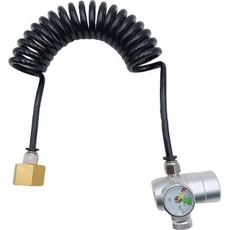 Régulateur de pression pour siphon à chantilly avec tuyau pour 0,95 L (1/5)