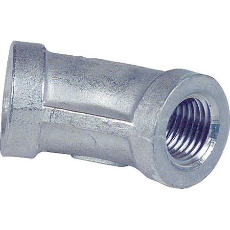 Coude 45° V4A 1" EF 120 filetfemelle/femelle