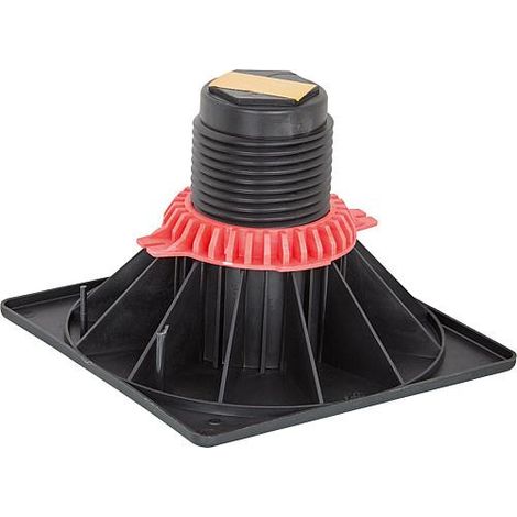 Regiplast – Pied de receveur de douche réglable adhésif 100 à 150 mm – Charge maximale 250 kg – Pour chantiers humides et espaces confinés