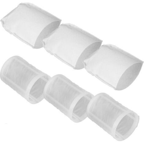Set mit 3 Vorfiltern + 3 Filtern für Makita Staubsauger CL100/CL106/CL180/DCL180 – Staubsaugerzubehör – Vorfilter 451208-3 – Filterteil 443060-3