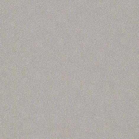 Papier peint gris uni irisé salon & bureau | Tapisserie grise unie pour couloir & chambre | Papier peint intissé unicolore vinyle (1/2)