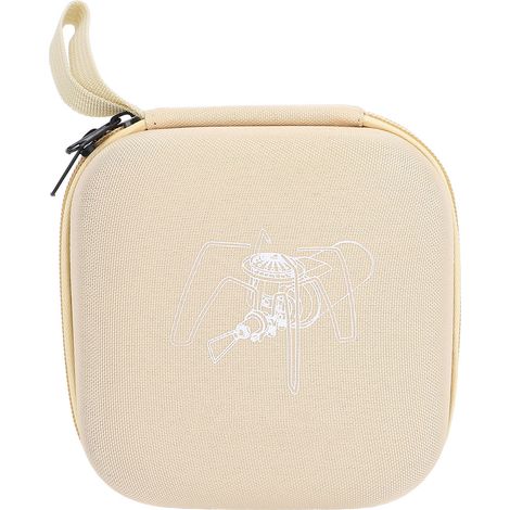 Tragbare EVA-Aufbewahrungstasche für Campingkocher, stoßfest und wasserdicht, ideal für Outdoor-Aktivitäten. Aufbewahrungstasche für Camping-, Wander- und Picknickkocher. Farbe: Khaki. (1/5)