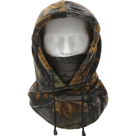 Masque Thermique Pour Extérieur - Bonnet Polaire Coupe-Vent Avec Masque Anti-Poussière - Pour Vélo Ski Randonnée Hivernale - 1 Pièce (1/5)