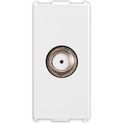 Presa coassiale diretta Femmina 5-2500Mhz Bianco Pixia Master 11274-DC