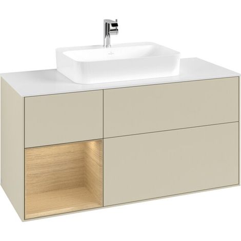 Villeroy & Boch F411PCHJ Meuble under lavabo Finion F41 (1/3)
