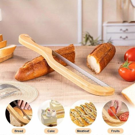 Trancheuse à bois, outil professionnel de pâtisserie pour boutique de desserts (1/4)
