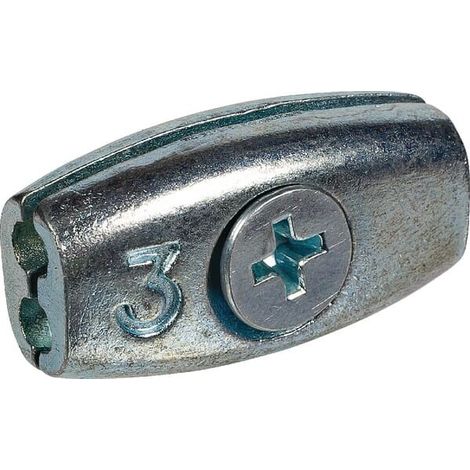 Morsetto per fune metallica D : 3 mm LEMKEN F250386