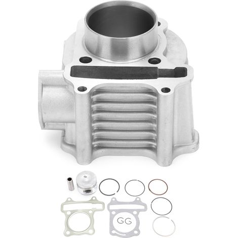 Kit Joint de Culasse et Segment de Piston 2,06 pouces pour Moteur GY6 125CC 4 Temps Scooter Moped ATV 139QMB 139QMA (1/5)