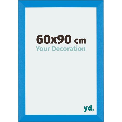 Cadre Puzzle 60x90 cm - cm - Bleu Brillant - MDF - Mura. (1/5)