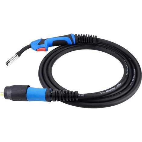 Eosnow MIG-Schutzgas-Schweibrenner MB15AK, Euro-Standard-Anschluss, 3,8 m