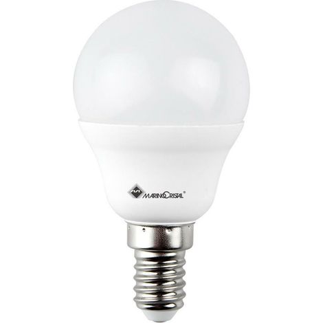 Marino cristal led bombilla 5w ataque pequeÑo e14 luz frÍa 6000k 21278