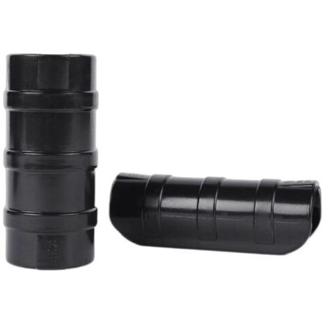 Lot de 24 clips de tube de serre pour tube de Ø 21 23 mm (0,83 2,3 cm), clips de fixation pour tubes de jardin, filet, tunnel, (1/4)