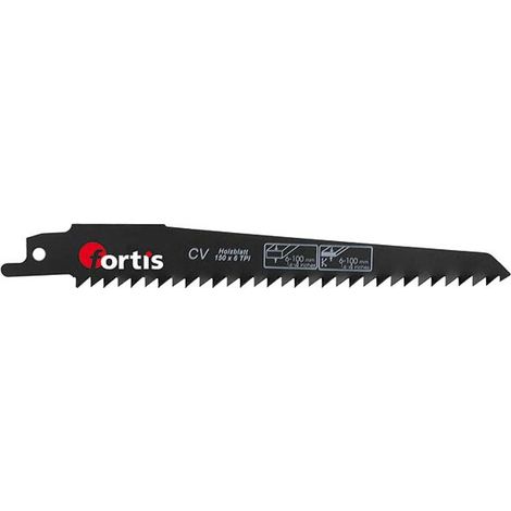 Hoja sierra sable CV 150/130/4,2 FORTIS (1/2)