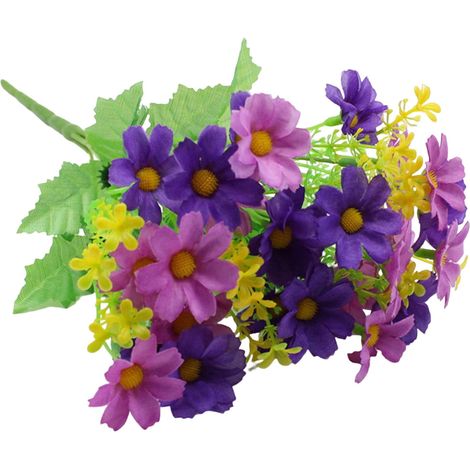Plante Artificielle - Fleur en Soie pour Extérieur - Résistante aux UV - Pour Balcon, Patio, Porche et Jardin - 1 Pièce (1/5)