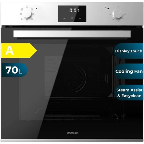 Cecotec Four intégrable multifonctions Bolero Hexa M226001 Line A.Four multifonctions Capacité de 70 L, 7 fonctions, classe A