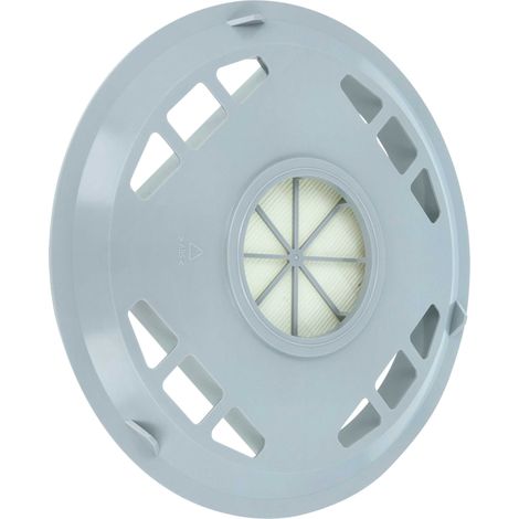 vhbw Filtro compatible con Electrolux UZ 923, UZ 921, UZ 922, UZ 920 Profi Power aspiradora - Filtro de aire de salida (filtro EPA), blanco / gris