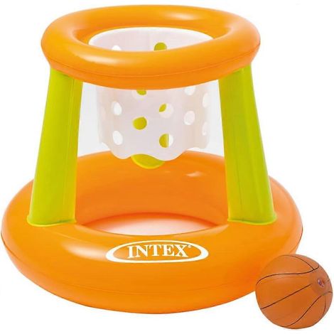 Panier de basket gonflable et flottant 67 x 55 cm (1/3)