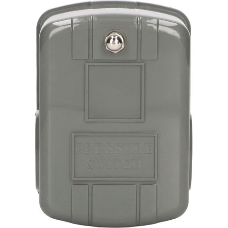 Interrupteur de Pression Automatique Ajustable pour Pompe à Eau 110V-230V en Métal/Plastique avec Raccord ZG1/4 (1/5)