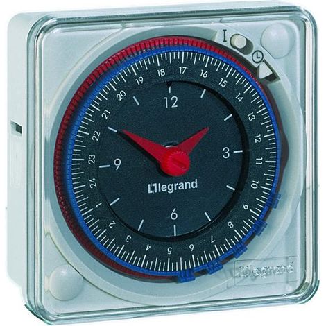 Programador horario Legrand blanco 72 x 72 mm 230 V
