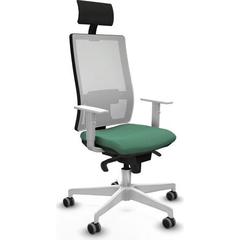 Piqueras y Crespo 4B026G1 Chaise de Bureau Vert Émeraude (1/3)