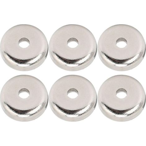 Stück runde Magnete mit 20 mm Durchmesser und Sockel, Bechermagnet, Topfmagnet-Zubehör
