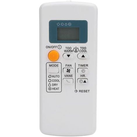 Telecomando climatizzatore con funzione di risposta rapida e chiara pulsante per QP06AS, QP06BS, QP06ES, QP08AS e QP08BS (1/5)
