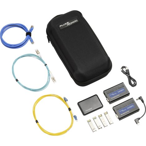 Fluke Networks FMC-10G Convertisseur de médias à fibre optique Adapté pour (spécifications réseau (CAT)): Fibre optique, 10 Gbit/s Y648943 (1/3)