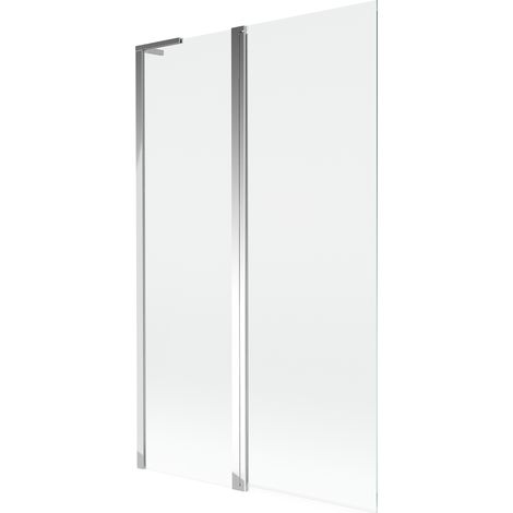 Mexen Mist L paravent de baignoire 2 volets 110 x 150 cm, transparent, chrome - 8A9L-110-011-01-00 (1/5)