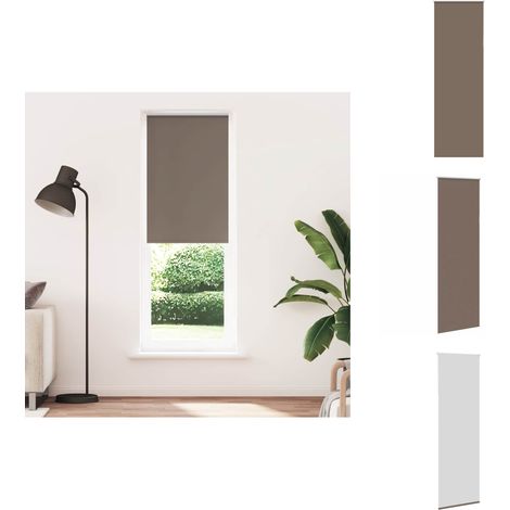 Verdunkelungsrollo Kaffeebraun 80x230 cm Stoffbreite 75,7 cm - Verdunkelungsrollo - Verdunkelungsrollos - Rollo - Verdunklungsrollo (1/5)
