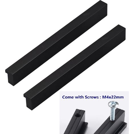 MINKUROW Venta al por mayor- 2x 90 ° L Perillas de puerta Cocina Dormitorio Puerta Gabinete Manijas Manija Perilla de puerta de gabinete para cajón Armario Tirador de muebles interiores, Distancia cen (1/5)