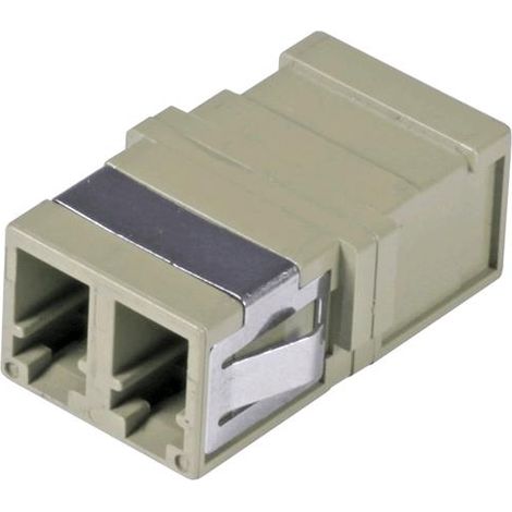 Intellinet Adattatore a Bussola Keystone LC Duplex Multimodale Beige