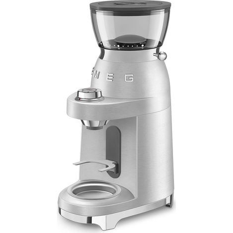 Smeg CGF02SSEU moulin à café aluminium 240 g capacité (1/5)