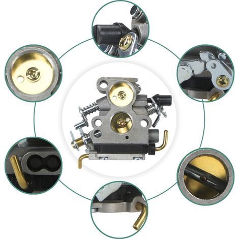 Carburateur compatible avec les tronçonneuses Husqvarna 235, 235E, 240, 240E et Zama C1T-W33C (1/3)