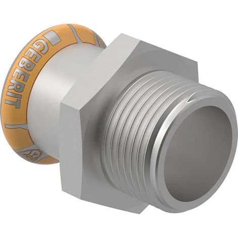 Geberit GE Mapress Therm Übergang m. AG d88,9-R3", NPW 41724