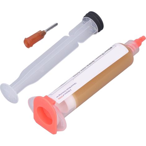 Flux de soudure, pâte à souder sans nettoyage, étamage facile, 10 cc pour la maintenance et la réparation électronique. (1/5)