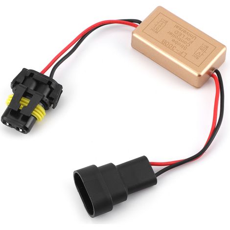 Boîtier de commande stroboscopique LF-300B à clignotement continu 9005 9006 9012 pour phares antibrouillard LED, petit feu (1/5)