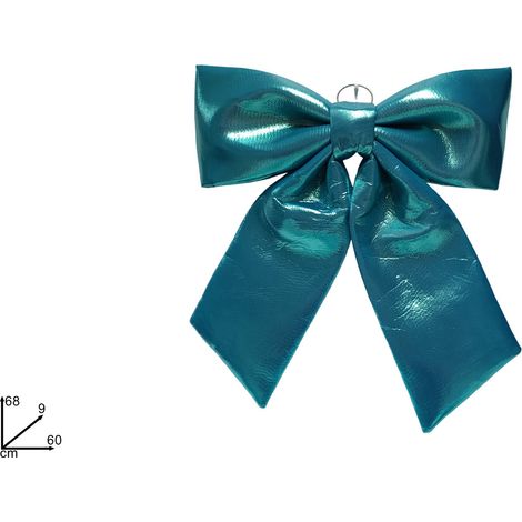 FIOCCO METALLIZZATO TIFFANY DIMENSIONE 60CM.
