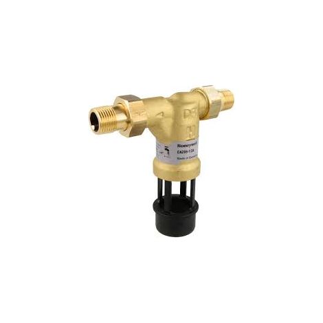 Honeywell – Disconnecteur pour chauffage central 1/2" non contrôlable – Raccords filetés – Filtre intégré – Débit important – Certifié ACS