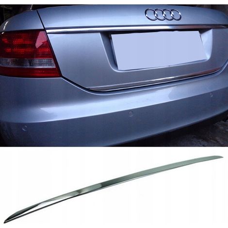 Embellecedor cromado en el portón trasero del Audi A6 C6 Sedán (1/5)